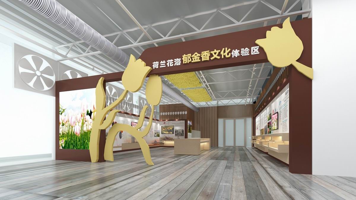 盐城大丰荷兰花海郁金香文化体验区